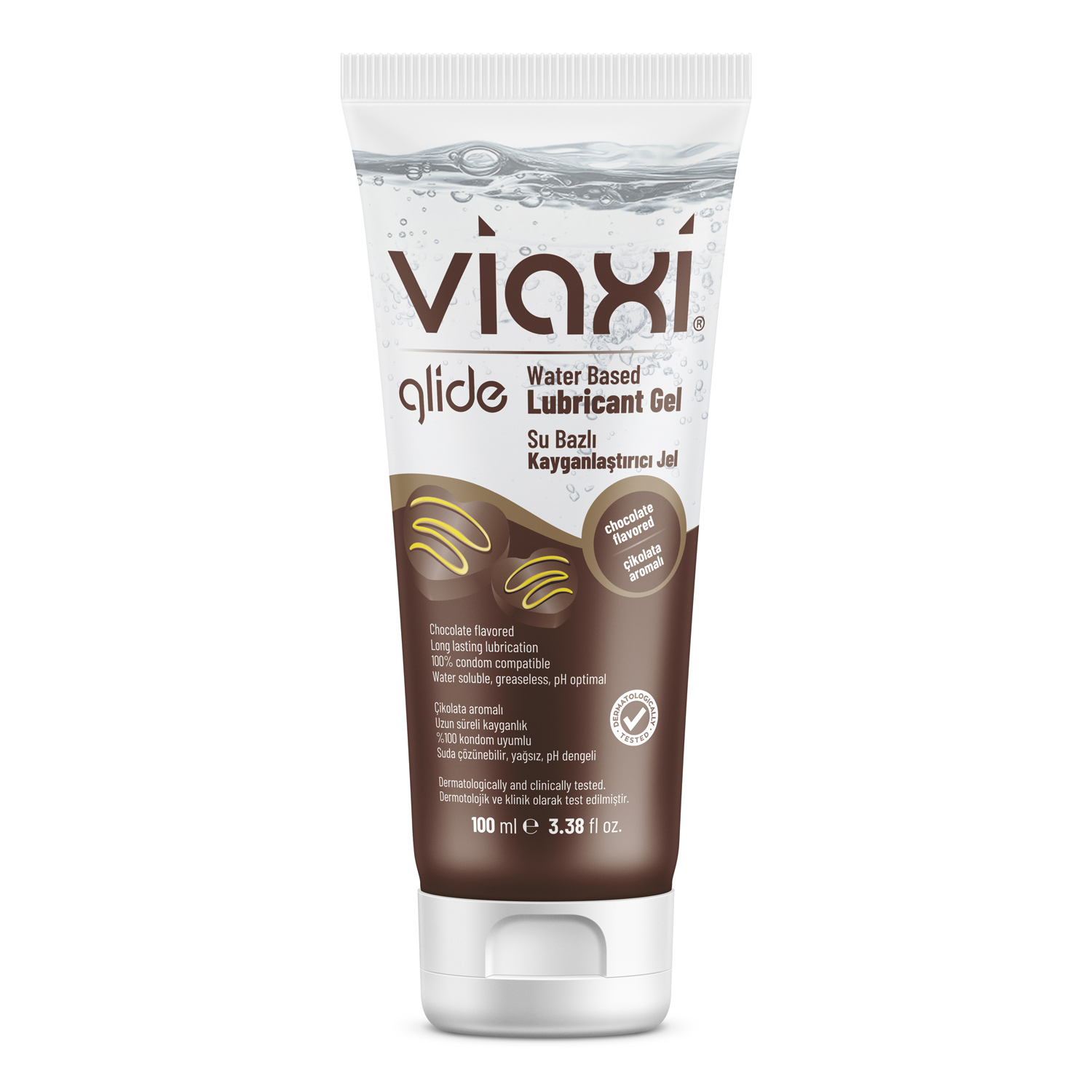 Viaxi Glide Kayganlaştırıcı Çikolatalı 100 ml